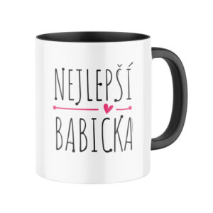 Manboxeo Keramický hrnek s potiskem Nejlepší babička 325 ml