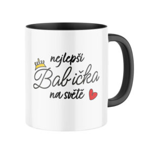 Manboxeo Keramický hrnek s potiskem Nejlepší babička na světě