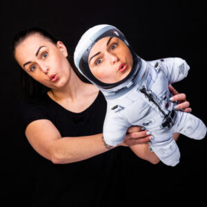 MiniKlon Astronautka ve skafandru
