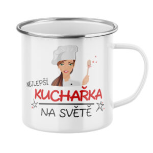 Plecháček s potiskem Nejlepší kuchařka na světě