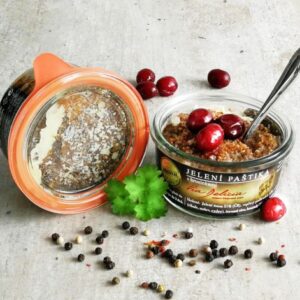 Via Delicia Jelení paštika s brusinkami 130g