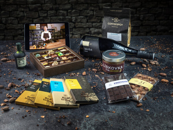 Domácí degustace čokolády + Čokoládový balíček pro všechny čokoholiky