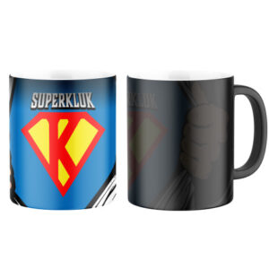 Magický keramický hrnek s potiskem Superkluk - celopotisk