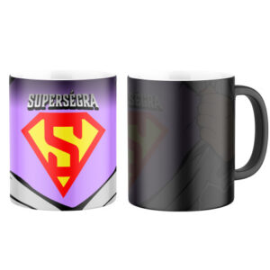 Magický keramický hrnek s potiskem Superségra - celopotisk