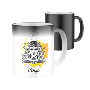 Magický keramický hrnek s potiskem znamení Panna