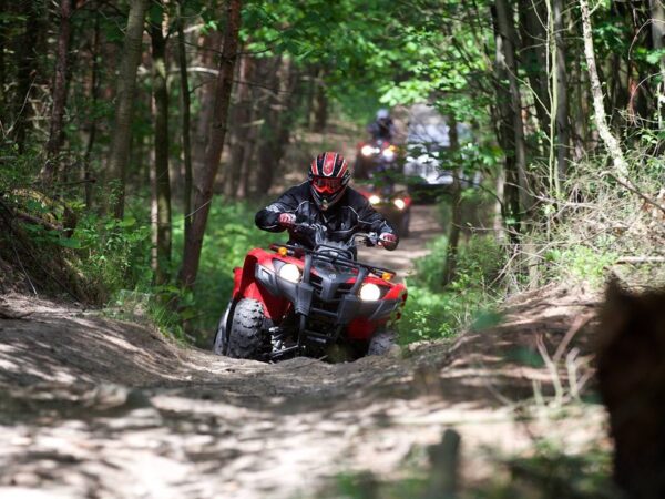 Offroad jízda na čtyřkolkách