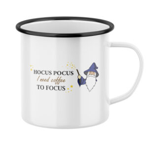 Plecháček s potiskem Hocus pocus