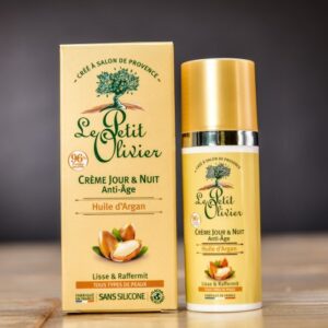 Regenerační denní a noční krém Le Petit Olivier s arganovým olejem 50 ml