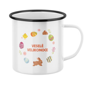 Plecháček s potiskem Veselé Velikonoce