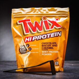 Prvotřídní 100% syrovátkový protein s příchutí Twix 875 g