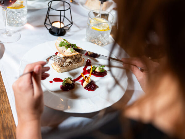 4-chodové menu v restauraci Chateau Ctěnice