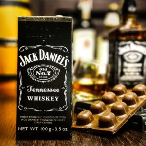 Goldkenn Mléčná čokoláda plněná Whisky Jack Daniels 100g