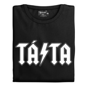 Pánské tričko s potiskem Táta ACDC