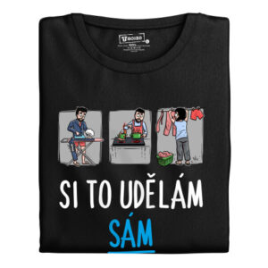 Manboxeo Pánské tričko s potiskem "Si to udělám sám"