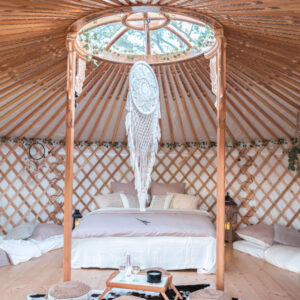 Glamping v boho jurtě u Břeclavi