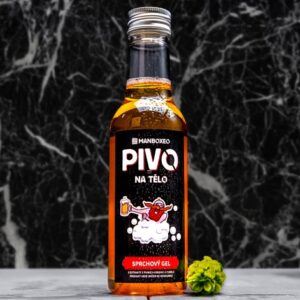 Náš Pivní sprchový gel 200ml - speciální receptura z pivních kvasnic a chmele