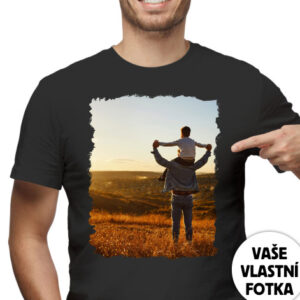Pánské tričko s vlastní fotografií
