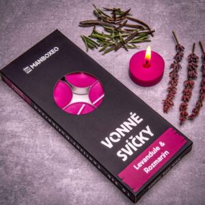 Sójové vonné svíčky 10ks s intenzivní vůní - Lavender