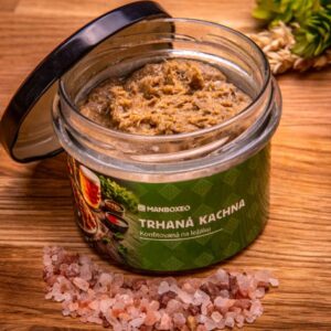 Trhaná kachna konfitovaná na ležáku 170g