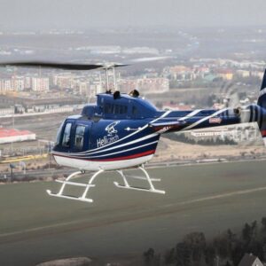Adrenalinový let vrtulníkem Bell206