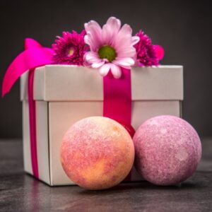 Šumivé koupelové koule v dárkové krabičce 2×125 g