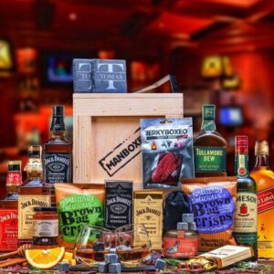 Dárková Bedna pro muže s páčidlem pro whiskaře XXL box (Dárkový koš)