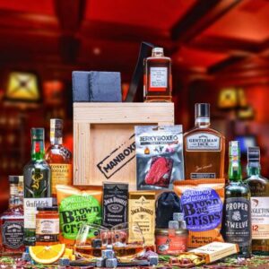 Dárková Bedna s páčidlem pro whiskaře EXCLUSIVE (Dárkový koš)