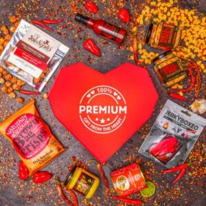 Loveboxeo dárková sada - Plná chilli specialit XXL