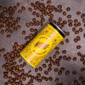 Nitro Vegan Flat White 200ml - Žluté