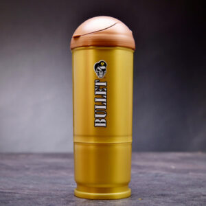 Stylový šejkr ve tvaru náboje 600 ml