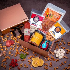 Giftboxeo dárkový box (rose gold) - Plné specialit