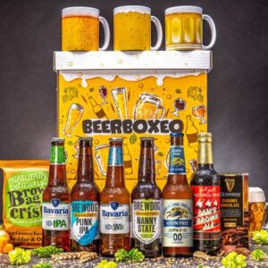 Beerboxeo dárkové balení - Plné NEALKO pivních speciálů s pivním Hrnkem