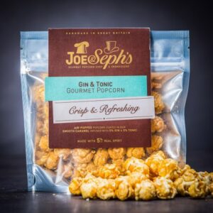 3× Luxusní osvěžující popcorn s příchutí Gin & Tonic 32 g