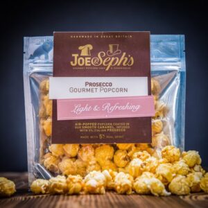 7× Luxusní svěží popcorn Joe & Seph's s příchutí prosecca 32 g
