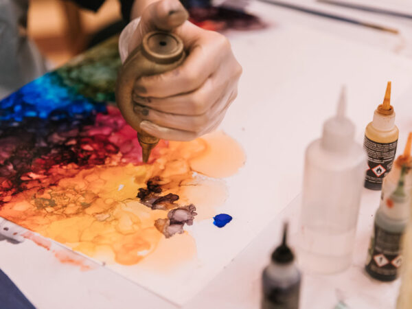 ArtMoment | Kurz abstraktního malování tuší