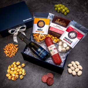 Giftboxeo dárkový box (royal blue) - Prosecco