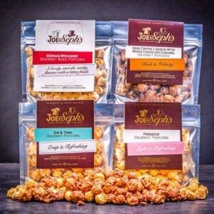 Set luxusního popcornu s alkoholem