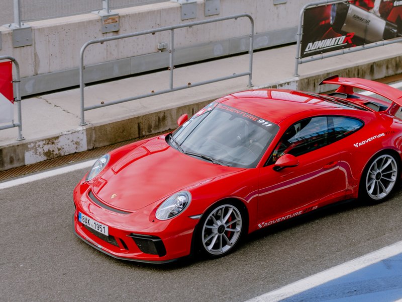 Jízda v Porsche 911 Carrera GT3 na okruhu