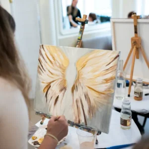 ArtMoment | Luxusní brunch s malováním zlatem