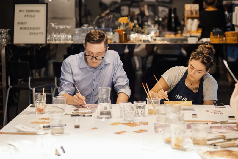 ArtMoment | Zážitkový kurz malování vínem s degustací - Obrázek 2