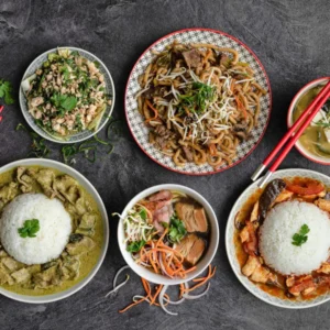 Asijské streetfood degustační menu