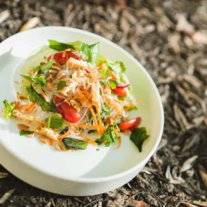 Asijské veganské degustační menu pro dva