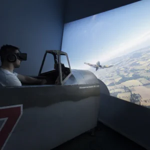 Bojový letecký simulátor letounu Messerschmitt Bf 109