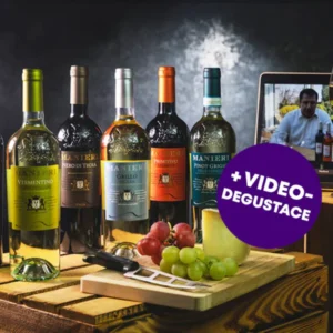 Dárkový balíček šesti druhů italských vín + videodegustace se someliérem