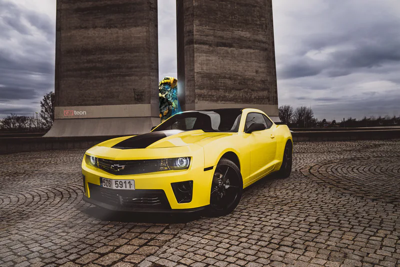 Jízda v Chevrolet Camaro (Bumblebee)