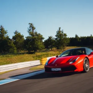 Jízda ve Ferrari 488 GTB na polygonu