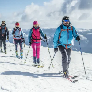 Krkonošská výprava na skialpech