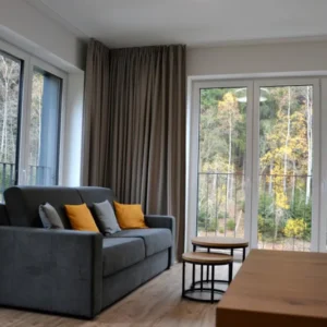 Moderní krkonošské apartmány uprostřed lesů