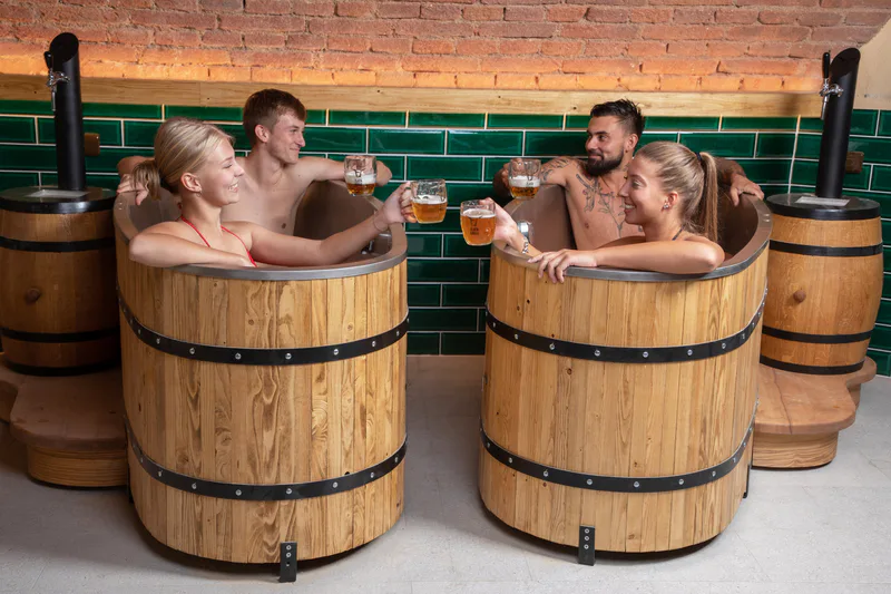 Pivní lázně s degustačním menu v Pivovaru Zlatá kráva - Obrázek 3