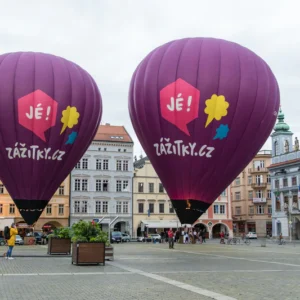 Privátní let balónem s ubytováním